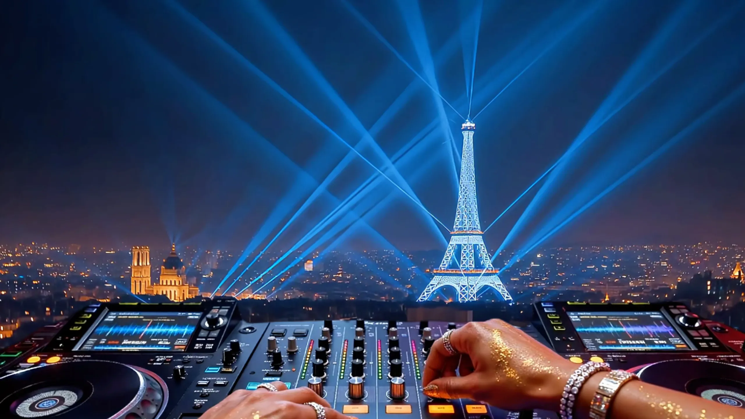 Afro House Paris Rooftop POV