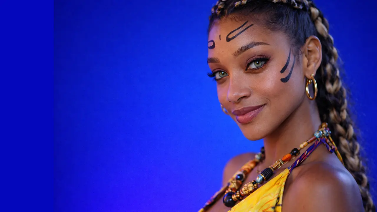 Ayrisia Nova Portrait Afro House Paris's Studio shooting